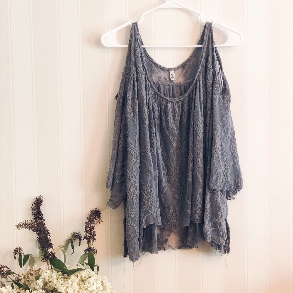 Free People Lace Top